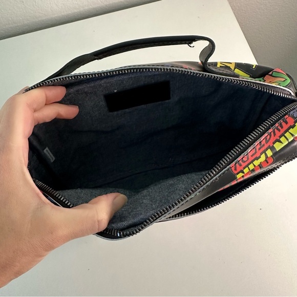 Clare V. The Hundreds Crossbody Bag Black Colorful
Graffiti Print - Picture 6 of 8